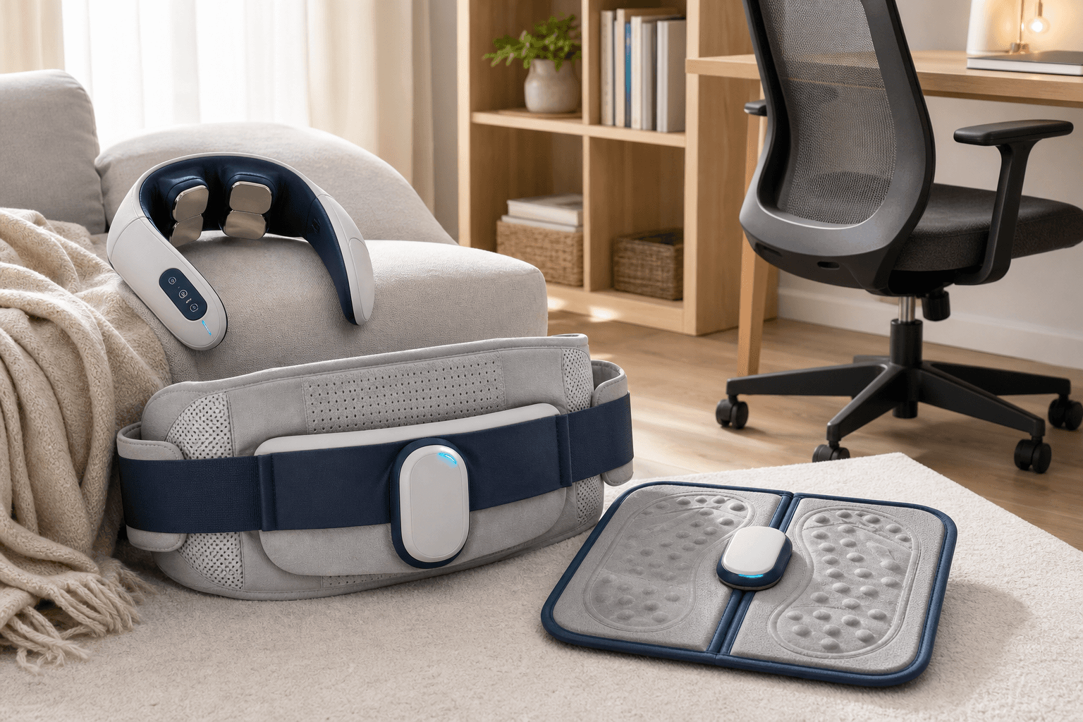 Relaxation formats for desk, sofa and evening routines